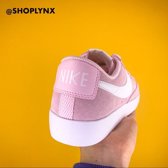 Nike Blazer Low Pink Suede Low Top Sneaker - Picture 6 of 8